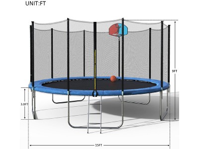 15' Trampoline+with+Safety+Enclosure1