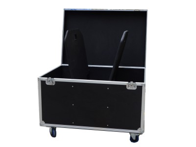 Cable Truck Case Customized Flight Case for Equipment Black Road Flight Case