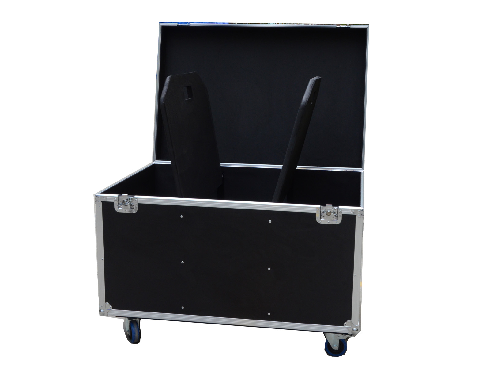 Cable Truck Case Customized Flight Case for Equipment Black Road Flight Case