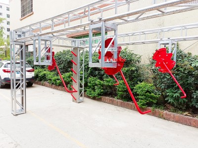 American Ninja Warrior Indoor Outdoor Gym Training Playground Park Equipment Obstacle — crank it up