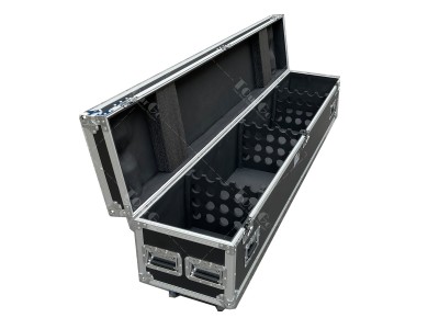 Flight Road Case For 20pcs Pipe Drape uprigts