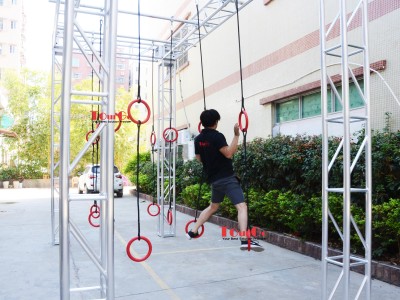 Ninja Playground Warrior Obstacles Elements SEA OF MULTIPLE RINGS