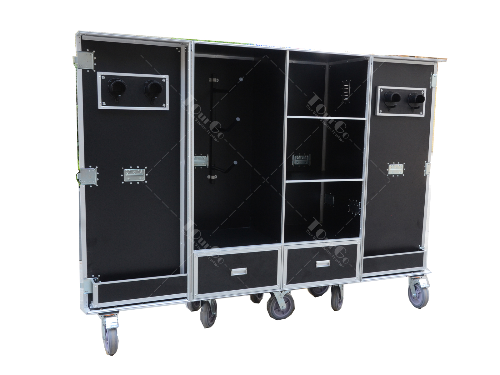 Equestrian Tack Locker 6 Saddles or 3 Saddles Storage Flight Case