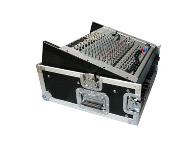 10U SLANT MIXER RACK / 2 U VERTICAL RACK SYSTEM