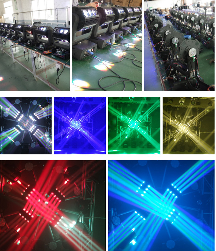 16PCS 15W LED BEAM INFINITE MOVING HEAD