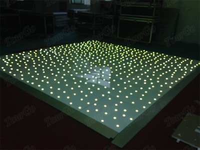 TourGo 16ft x 16ft RGB Colorful Starlight LED Dance Floor For Wedding Event