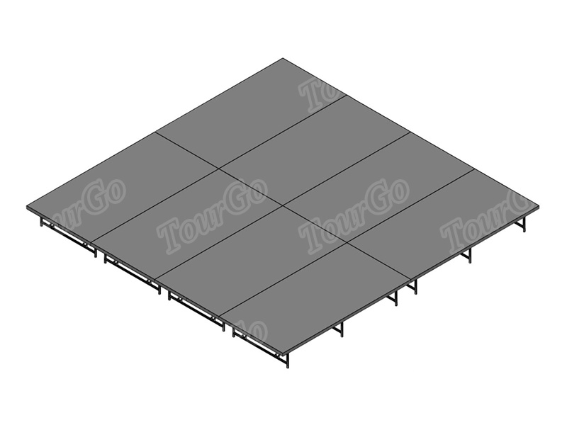 16′x16′ Stage System, 24″-32″ High
