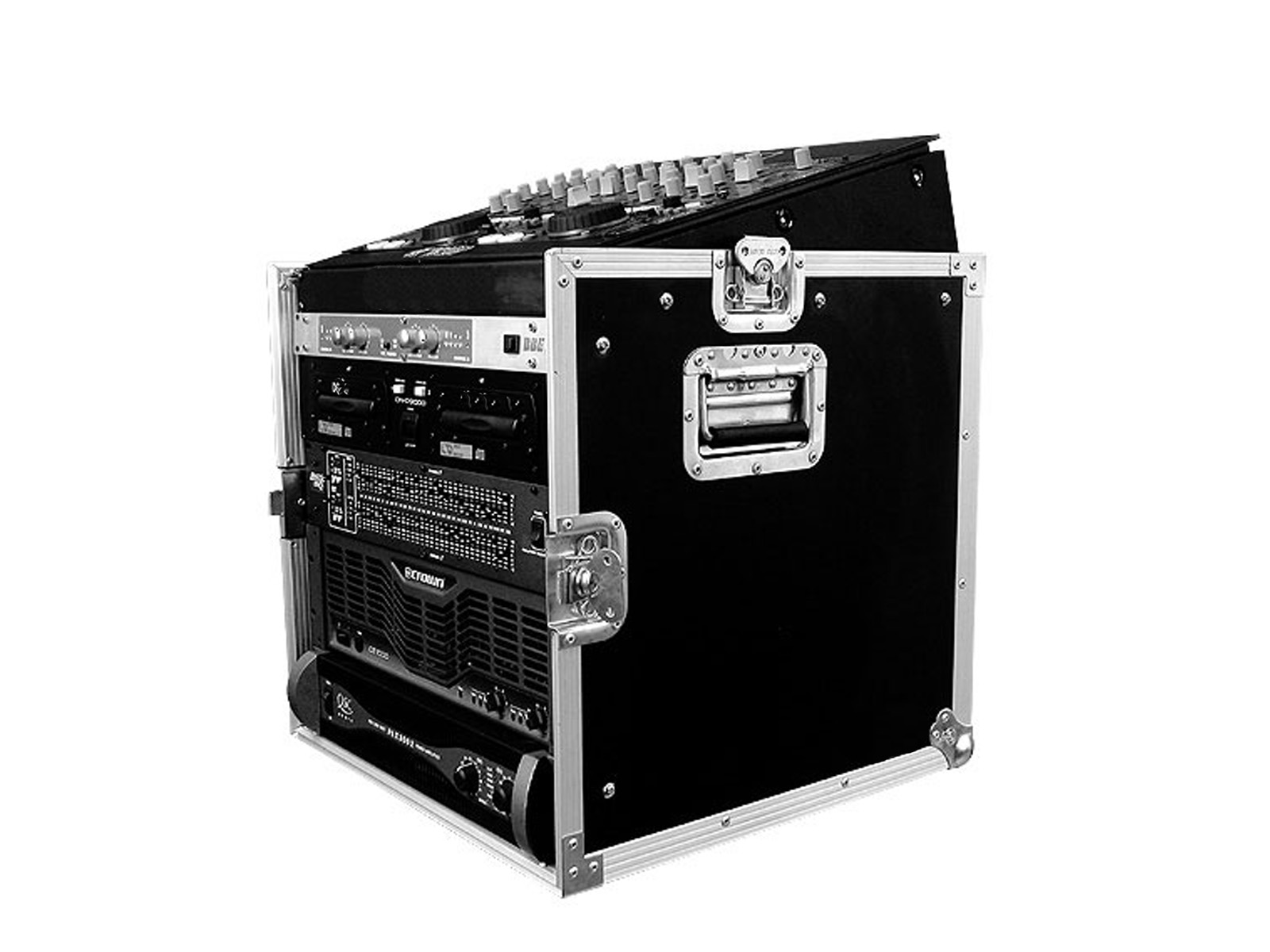 10U SLANT MIXER RACK / 10 U VERTICAL RACK SYSTEM
