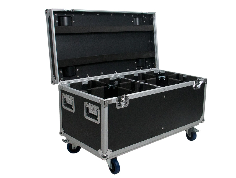 PAR CAN LIGHT CASE FOR 8UNIT P64 LIGHT WITH WHEELS