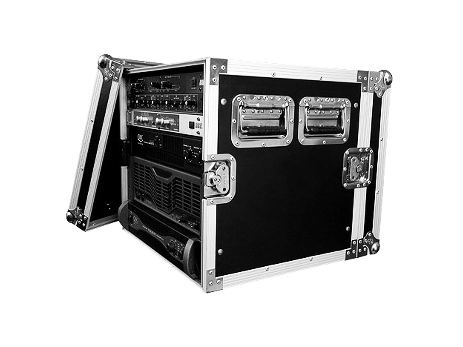 10U AMPLIFIER DELUXE CASE – 18” BODY DEPTH