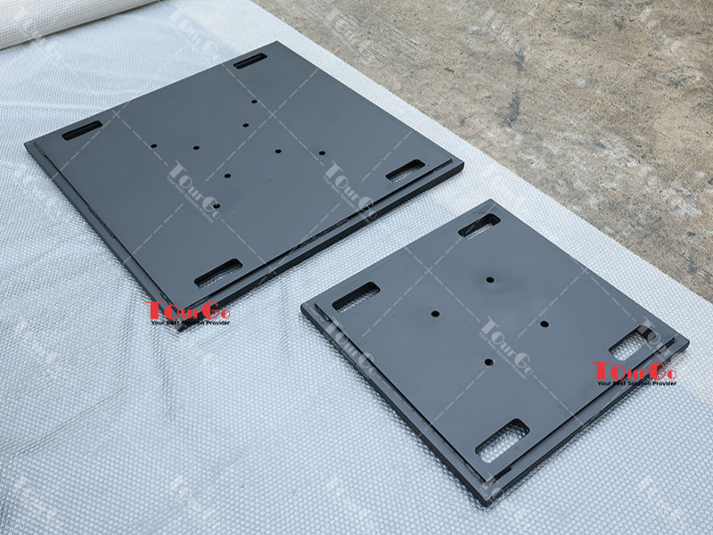 30×30″ Aluminum Truss Base Plate Fits 12″ 16″ Tomcat Bolt Truss