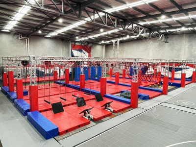 American Ninja Warrior Obstacle Course Gym Solutions Made by TourGo for Commercial Fitness Facilities