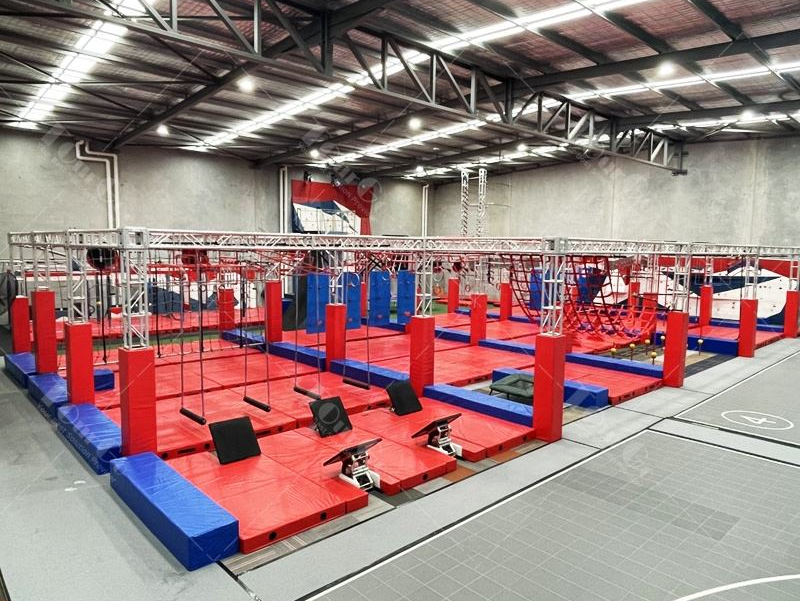American Ninja Warrior Obstacle Course Gym Solutions Made by TourGo for Commercial Fitness Facilities