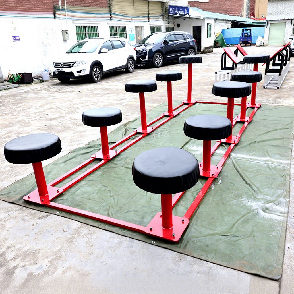 FISO OCR 100m Course Obstacle Island Steps Manufactured By TourGo