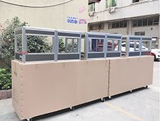 Table Top Translation booth for 2 Person Desktop Interpretation Booth