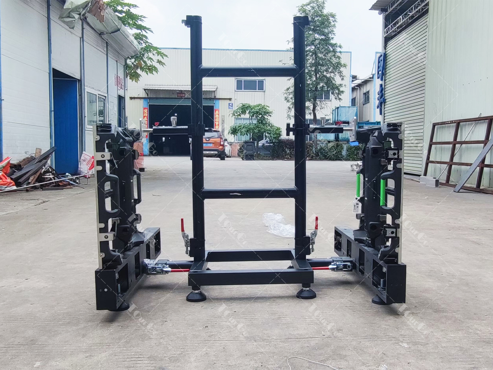 Double-sided LED Screen Ground Support