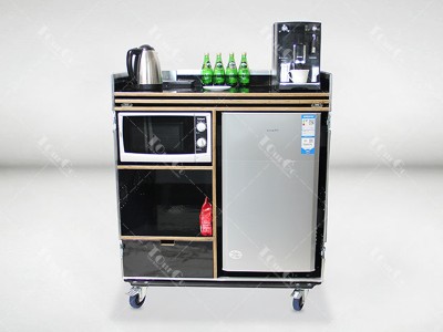 18 bar counter flight cases