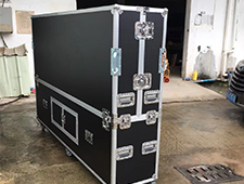 Motorised Automatic TV Lift Flight Road Display Mobile Multimedia Case for 100″ TV Screen