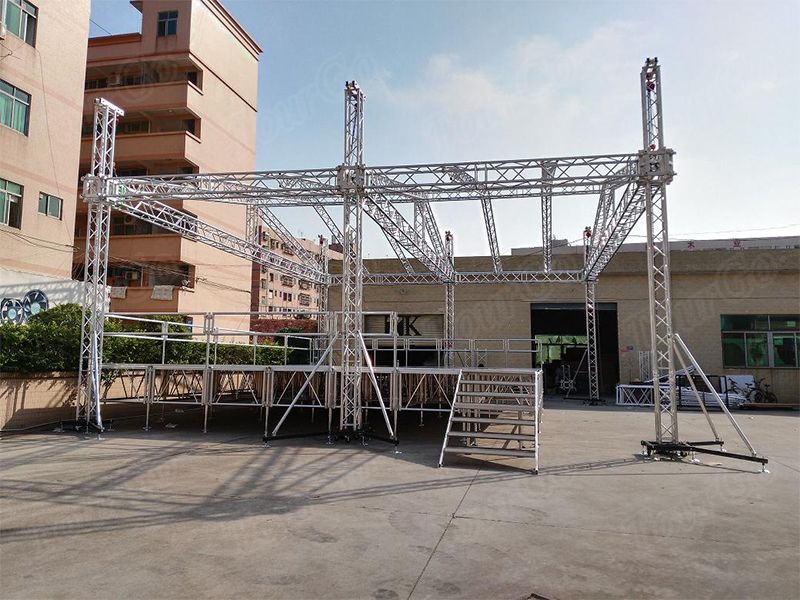 Tourgo Outdoor Performance Aluminum Roof Truss Event Stage Roof Truss