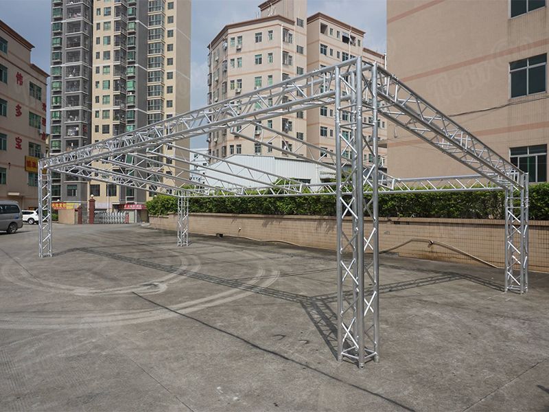 Tourgo Aluminum Gym Truss System / Lightweight Truss Roof System for Bodybuilding