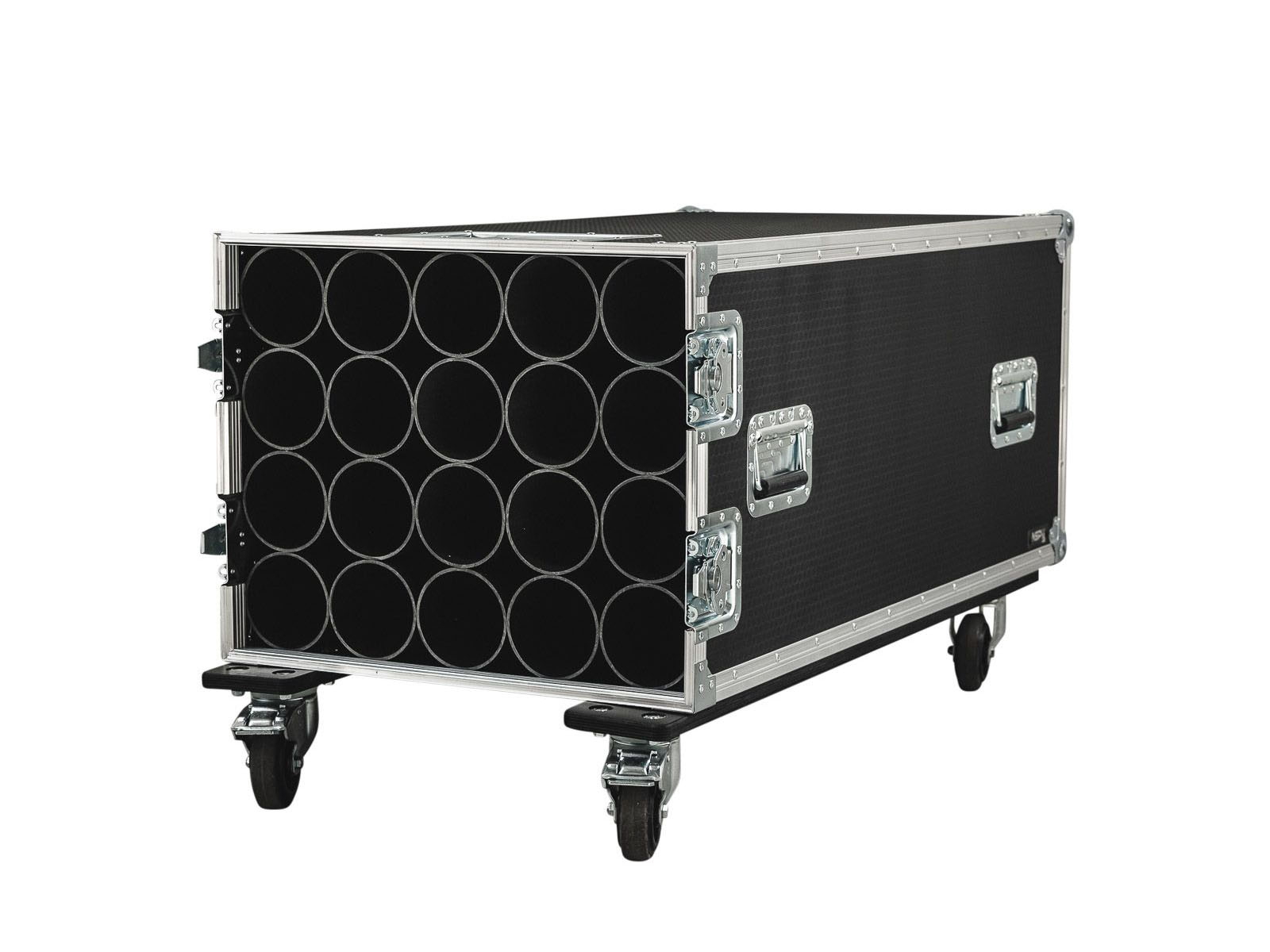 20 Way Microphone Stand Flight Case