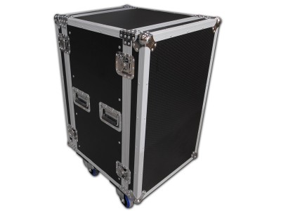 18U Amp Rack Cases – 18inch body depth with wheels