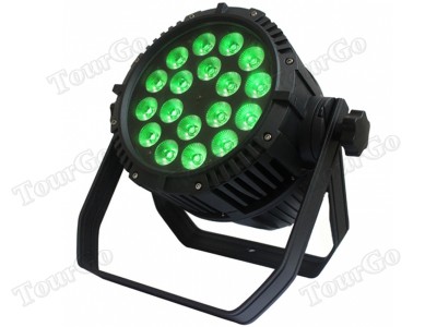 18x10W RGBWAUV Outdoor Waterproof Led Flat Par Light Event Lighting