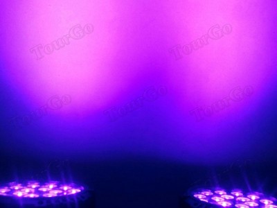 18pcs RGBWA+UV LED Waterproof PAR Light