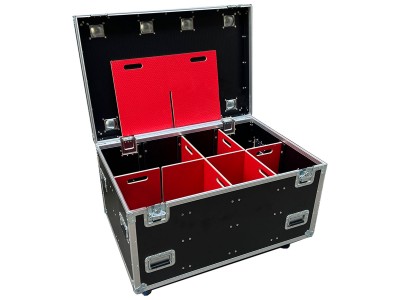 Customized Spider Cable Packer Utility Trunk Road Case with dividers