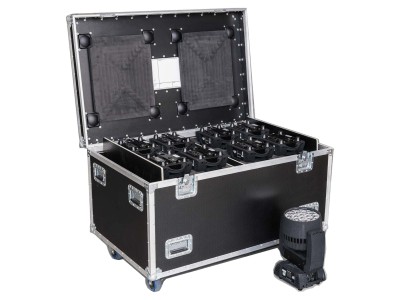 MOVING HEAD CASE WITH CHAUVET ROGUE R2 WASH INSERT