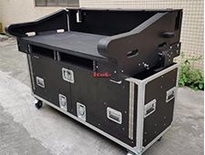 TourGo customized PRO DJ audio equipment Flip Flight Road case Mixer Case for Digico SD8 SD89 SD10