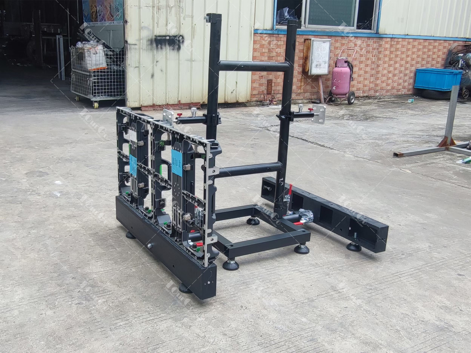Double-sided LED Screen Ground Support