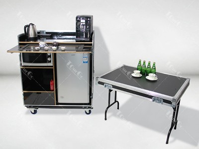 19 bar counter flight cases