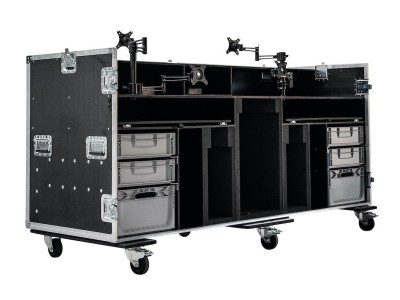 Large Custom Motorsport Workstation Flight Case
