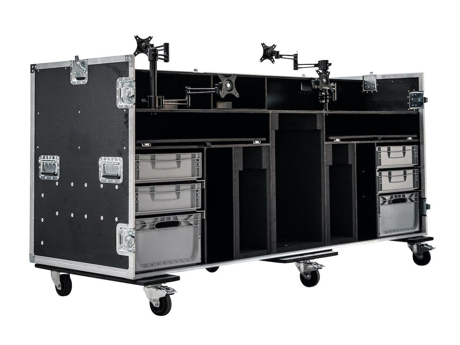 Large Custom Motorsport Workstation Flight Case