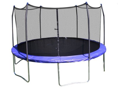 12′ Round Trampoline with Safety Enclosure