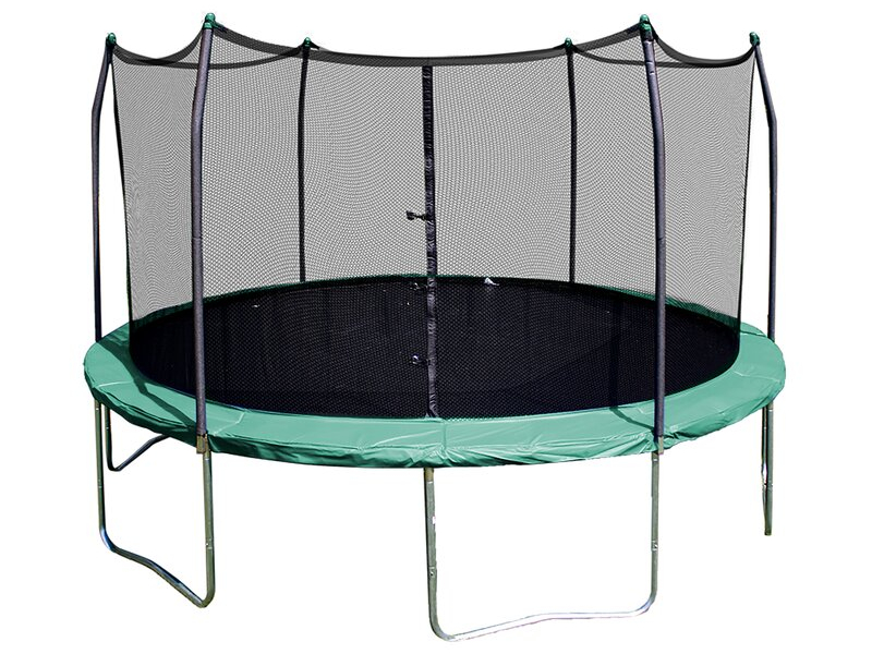 https://www.tourgosolution.com/?p=96384 12' Round Trampoline with Safety Enclosure