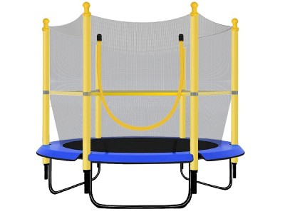 12′ Round Backyard Trampoline with Safety Enclosure