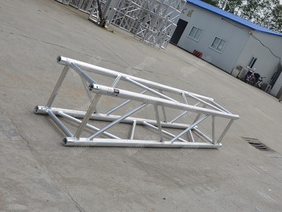 F44 400mm Square Aluminum Spigot Truss 2m Length