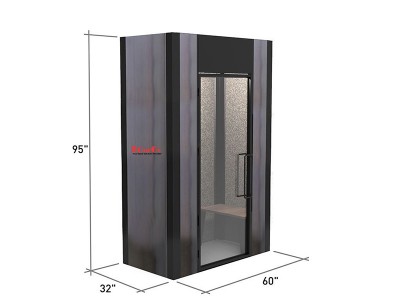 2 Person Privacy Phone Booth-2