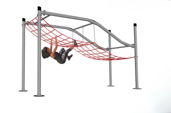 Challenge Park Ninja Style Cargo Net