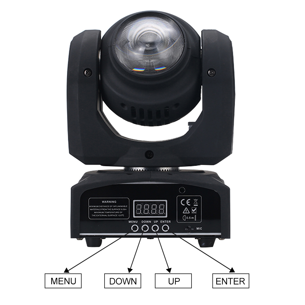 Double Face Led Moving Head Lighting Wash