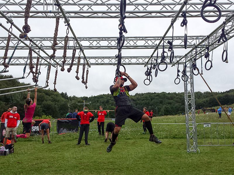 TourGo Hot Sale Outdoor Adult Ninja Warrior Obstacle Course