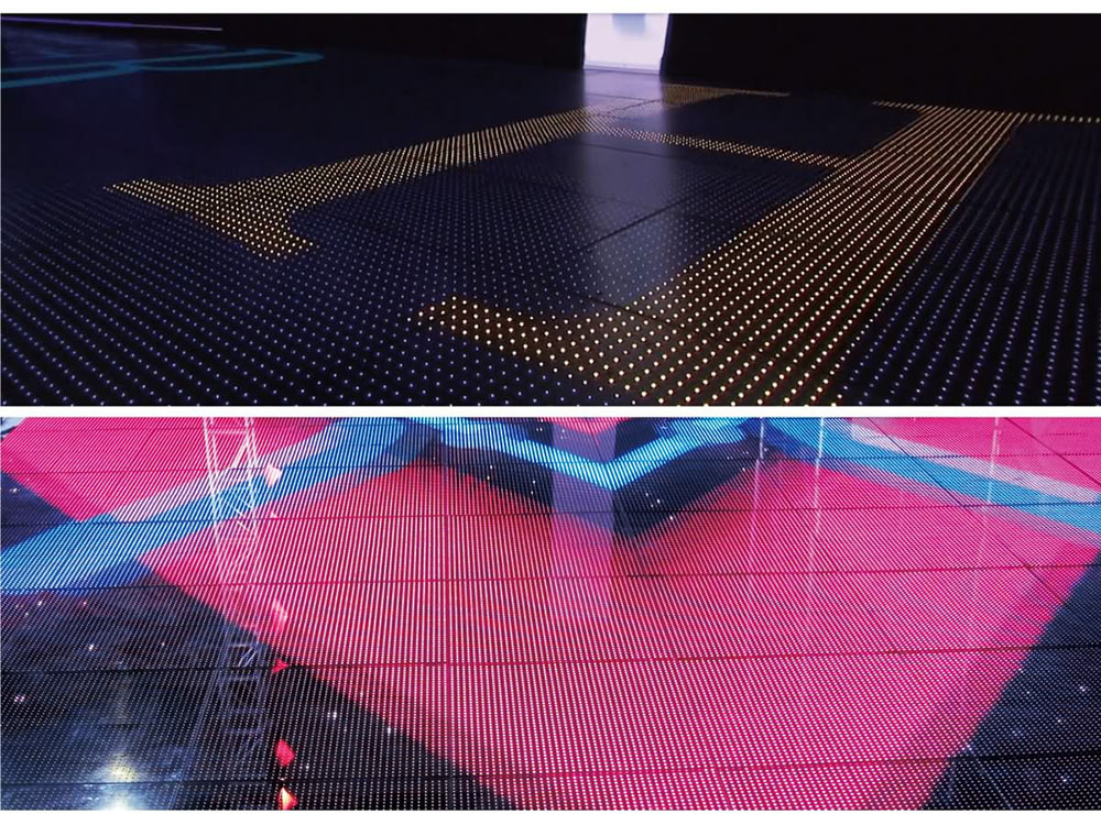 Dance Floor Led Stage Display Interactive