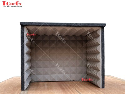Portable Sound Recording Vocal Booth Box,Desktop Soundproof Cover,Portable Vocal Booth Isolation Booth