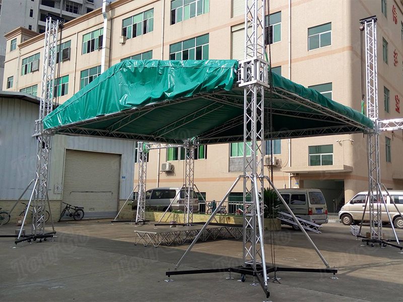 Tourgo Aluminum Canvas Truss Flat Roof Truss System