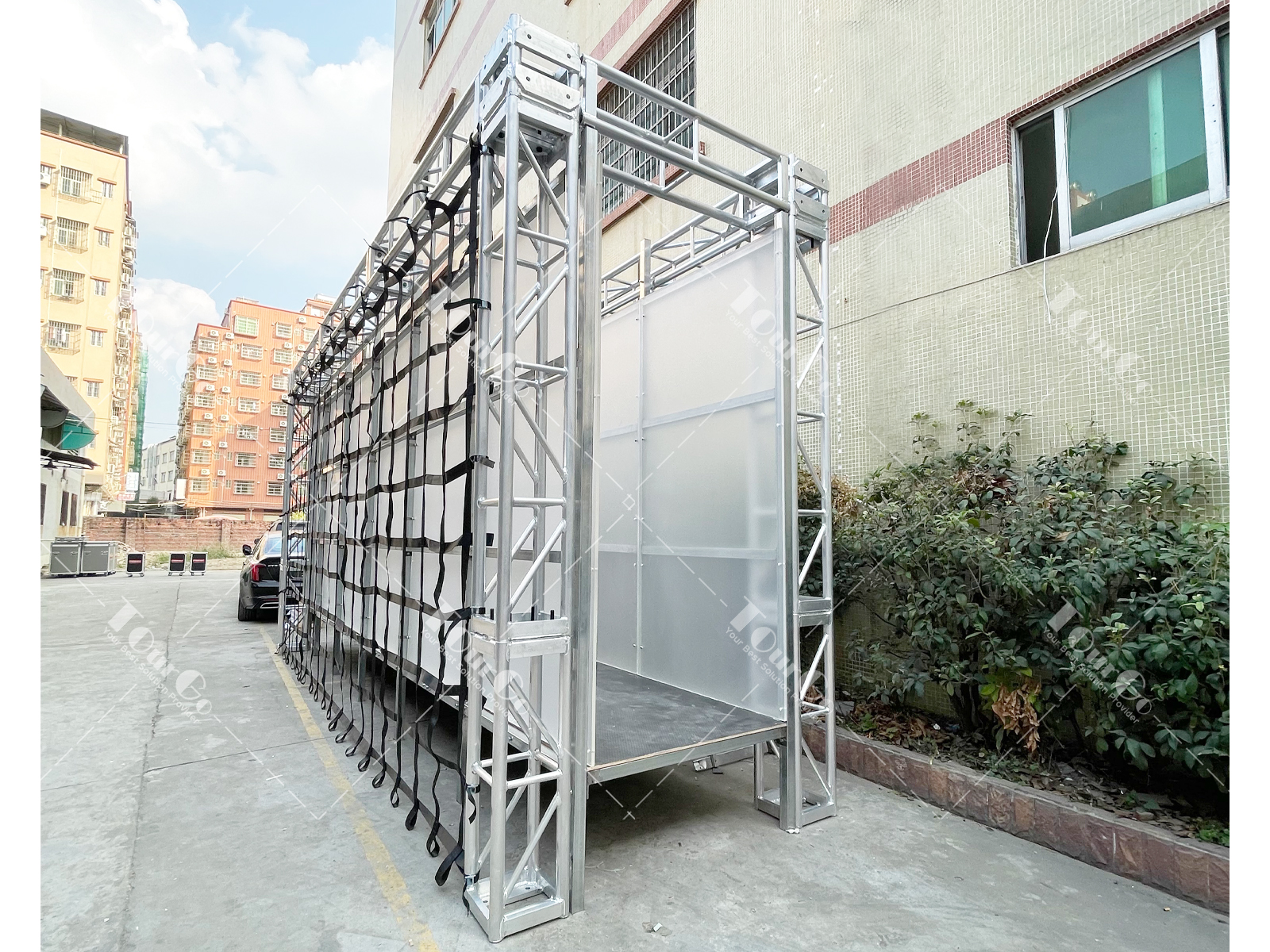 CUSTOMIZED NINJA WARRIOR OBSTACLES SPIDER JUMP WALL WITH CLIMBING CARGO NET