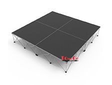 Aluminum Portable Stage / Mobile Folding Stage Platform / Anti-slip Surface Layer Stage