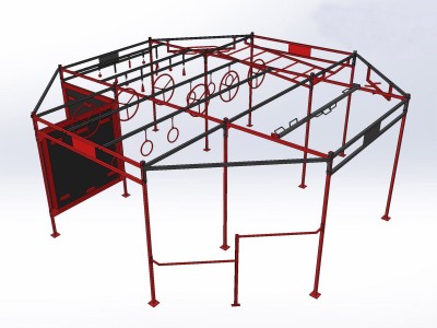 2Ninja Steel Frame Courses