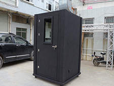 Heavy Duty Double Wall Mobile Soundproof Vocal Recording Isolation Booth